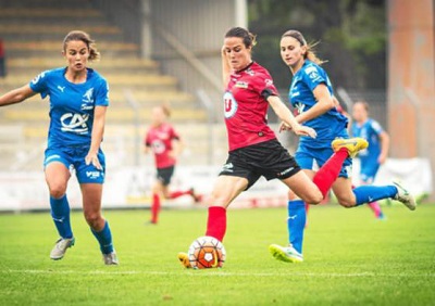 Mélissa Plaza et l'EAG restent au point mort (photo V Gaudillat)