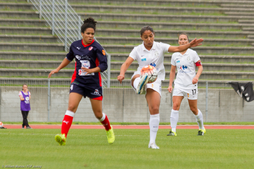 Lilas Traïkia a libéré Juvisy (photo William Morice/FCF Juvisy)