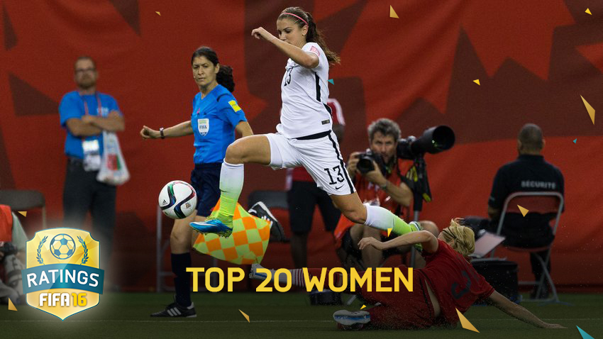 FIFA 16 - Le top 20 des joueuses : Louisa NECIB en 4e position