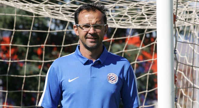Jean-Louis Saez a entamé sa troisième saison (photo MHSC)