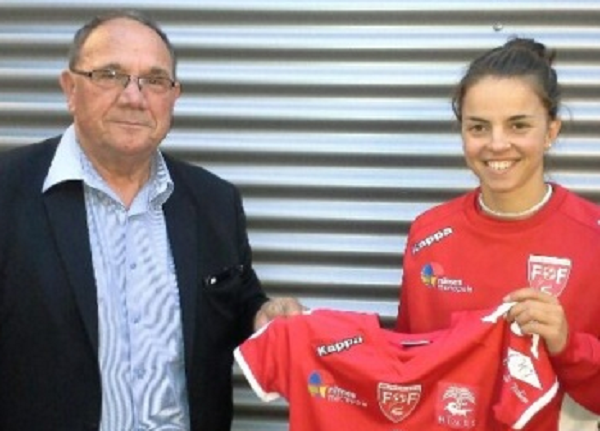 Léa Rubio portera le numéro 2 avec le club nîmois (photo club)