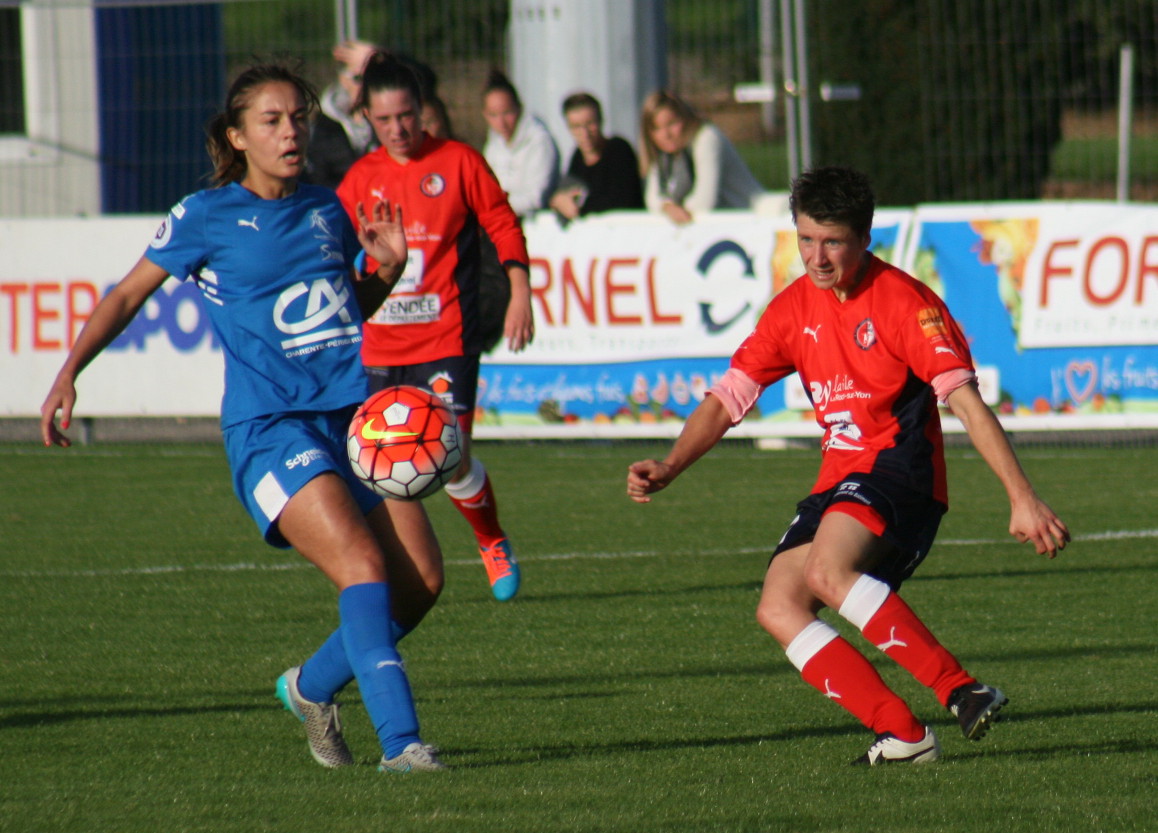 Justine Deschamps et Audrey Nicolas (photo C Ringaud)