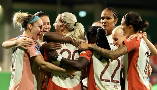 Les Lyonnaises ont maîtrisé leur sujet (photo UEFA.com) Les Lyonnaises ont maîtrisé leur sujet (photo UEFA.com)