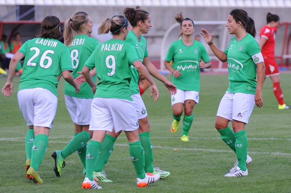 Clemaron à droite a délivré son équipe (photo ASSE)