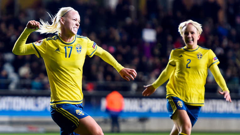 La rage de Seger, buteuse contre le Danemark (photo SVF)