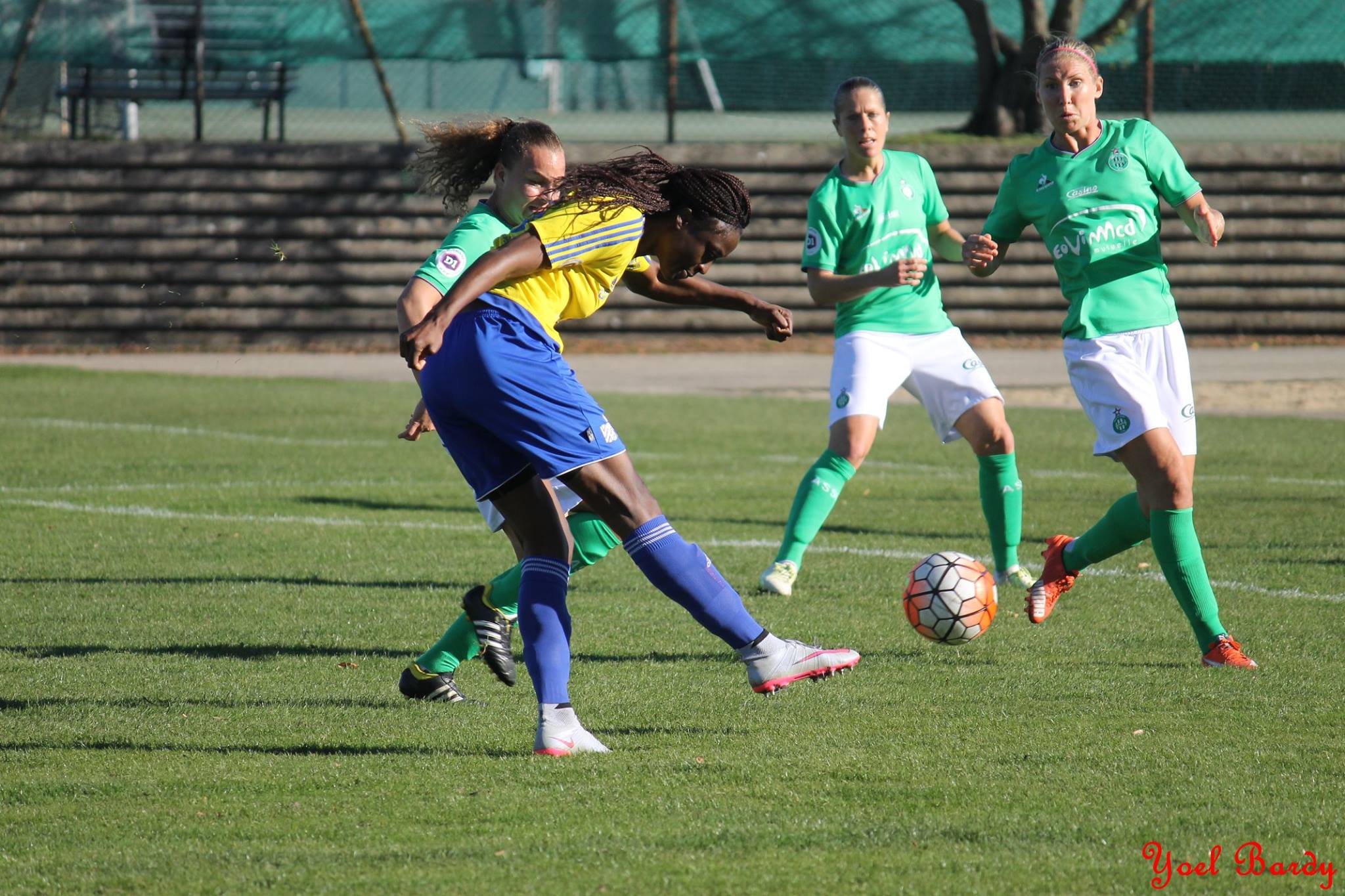 Ngo Ndoumbouk a fait parler sa puissance (photo Yoel Bardy)