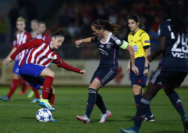 Abily et l'OL ramènent la victoire de Madrid (photo Atlético)