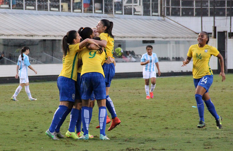 Les Brésiliennes, championnes U20 d'Amérique du Sud (photo CONMEBOL)