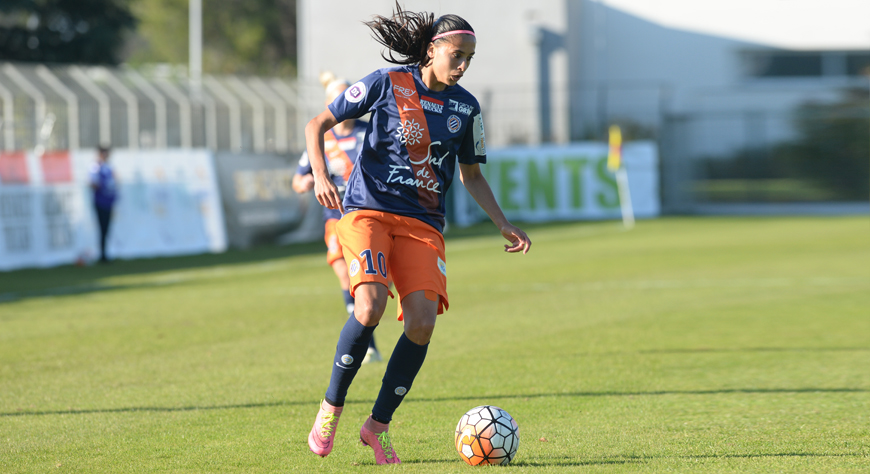 Andressa Alves jouera son premier match face à Lyon (photo MHSC)