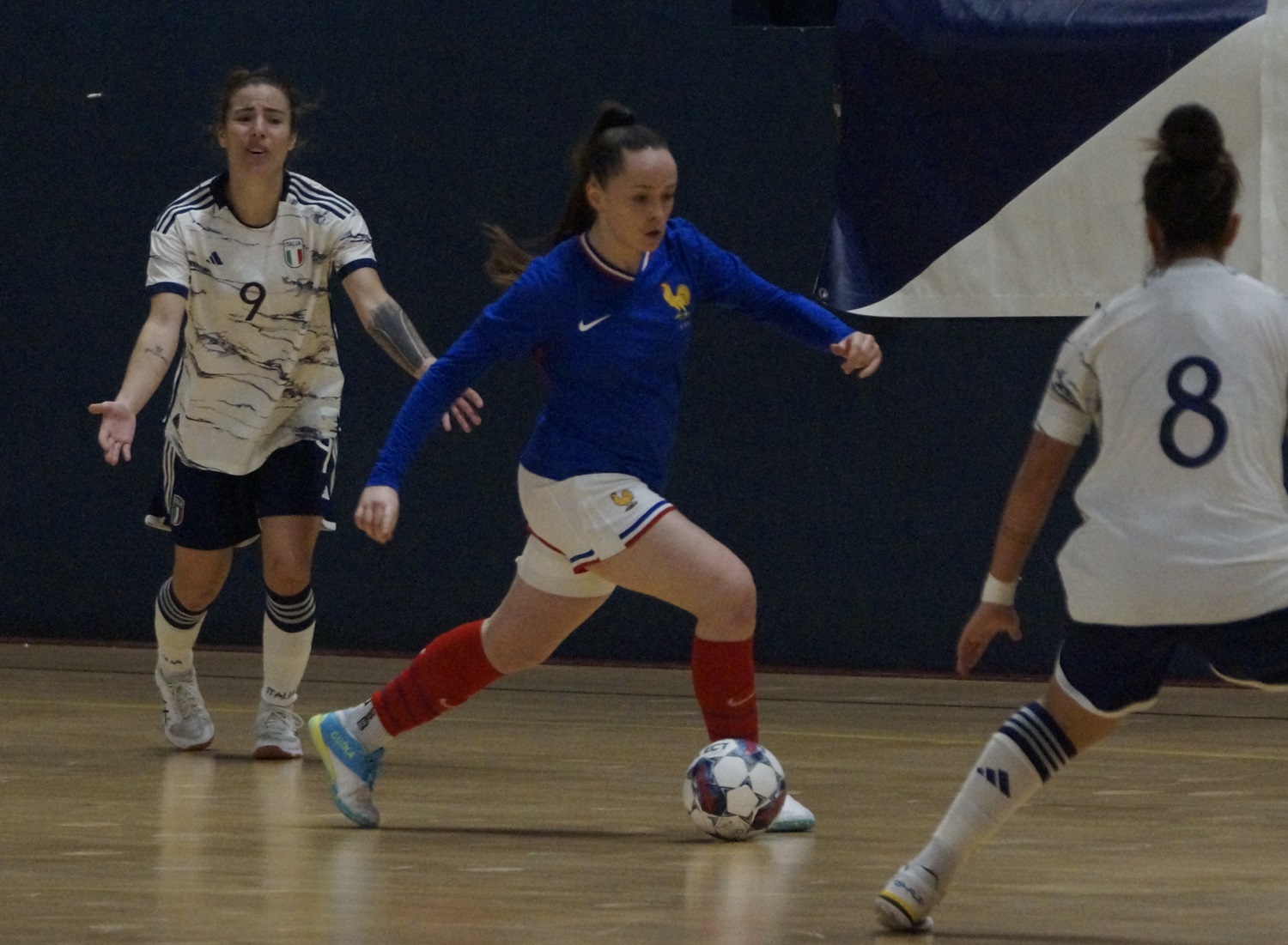 Faustine Pellegry évolue dans le championnat italien (photo S. Duret) Faustine Pellegry évolue dans le championnat italien (photo S. Duret)