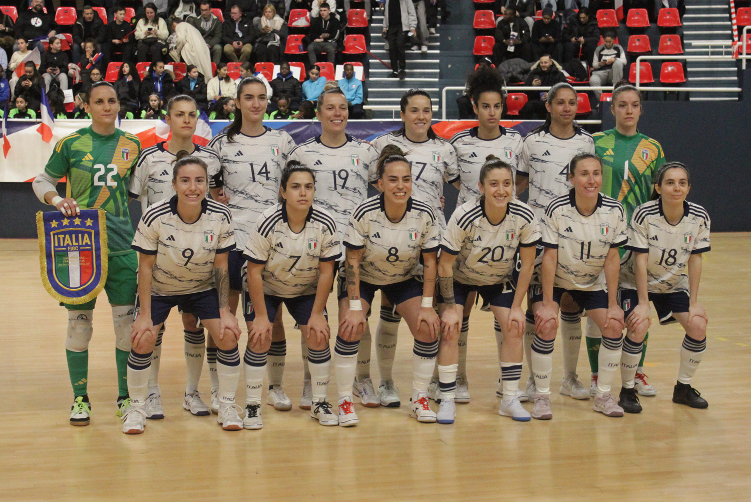 Futsal - La FRANCE a bien résisté face à l'ITALIE Futsal - La FRANCE a bien résisté face à l'ITALIE