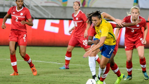 Le Brésil a battu deux fois de suite le Canada dans ce tournoi
