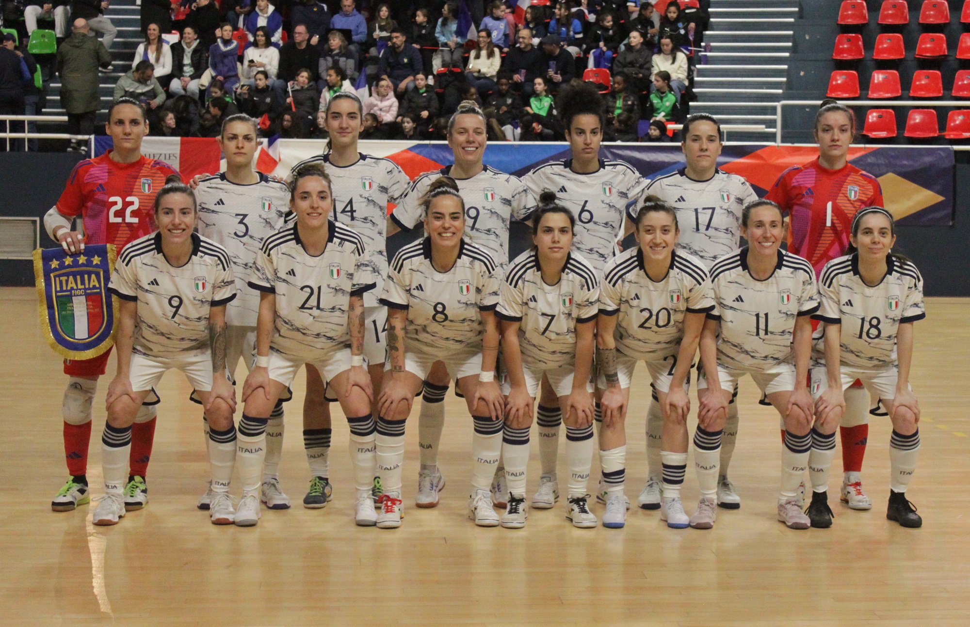 Futsal - L'ITALIE confirme, la FRANCE apprend Futsal - L'ITALIE confirme, la FRANCE apprend