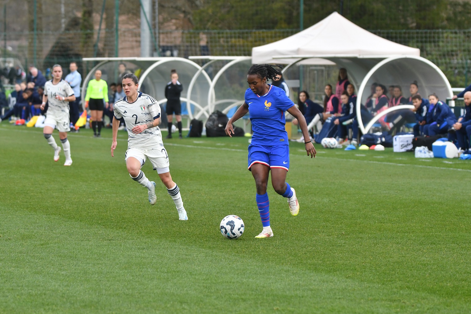 Vicki Becho en action (photo Philippe Le Brech/FFF)