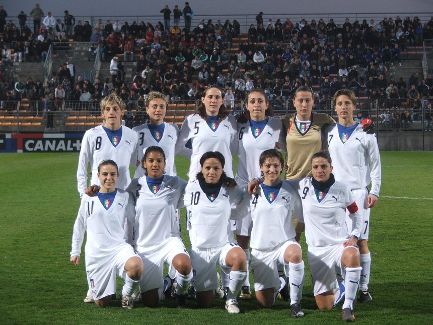 L'Italie de Patrizia Panico (en bas à droite) L'Italie de Patrizia Panico (en bas à droite)