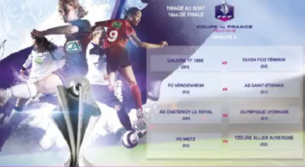 Coupe de France (16es de finale) - Les D1 épargnées au tirage : 8 matchs entre D1 et D2