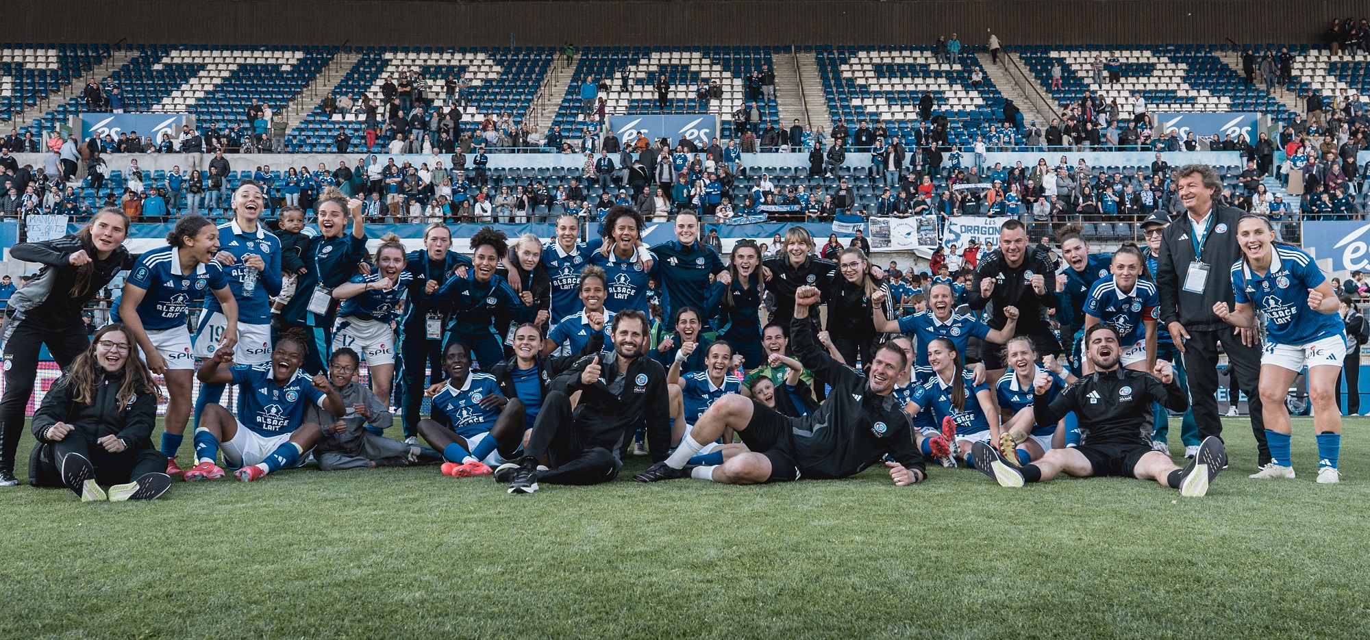 Les Strasbourgeoises au bout du suspense assurent leur maintien (photo RCSA)