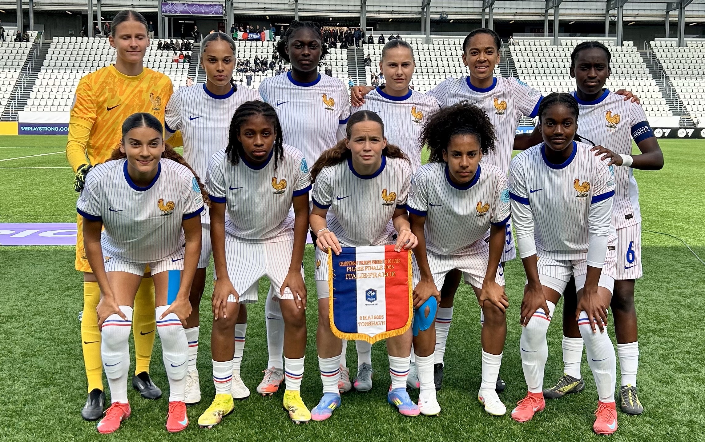 Lou Ruffien Euro U17F - Deuxième match nul pour la FRANCE