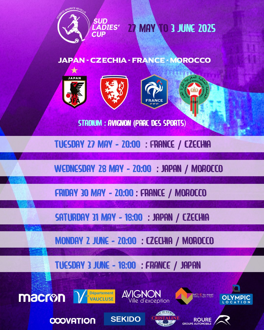 U23 - La liste pour la Sud Ladies Cup