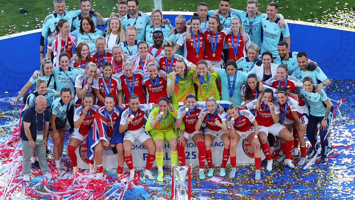 Arsenal défendra son titre lors de son entrée en lice les 7 ou 8 octobre 2025 (photo UEFA)