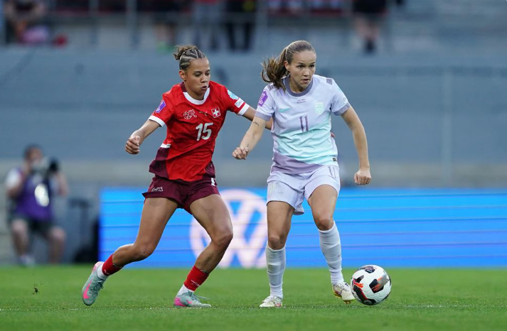 La Norvège de Graham Hansen retrouve la Suisse (photo UEFA)