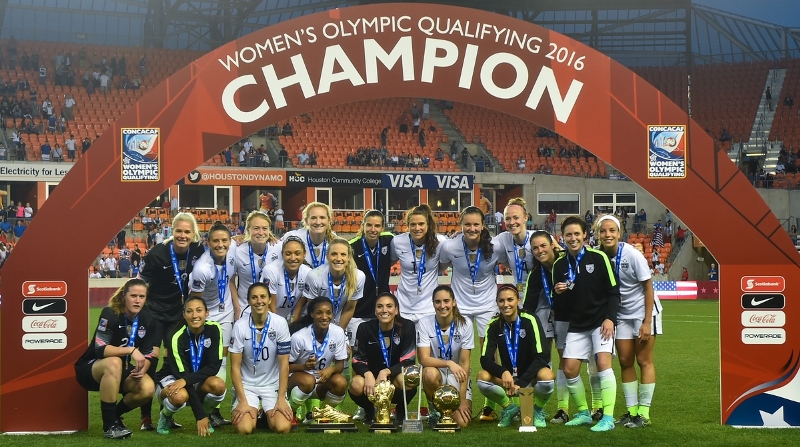 JO 2016 (Qualifications CONCACAF) - Deux anciennes Parisiennes offrent le titre aux ETATS-UNIS JO 2016 (Qualifications CONCACAF) - Deux anciennes Parisiennes offrent le titre aux ETATS-UNIS