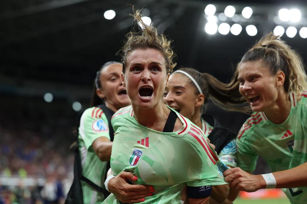 L'Italie crée la surprise en quart (photo UEFA.com)