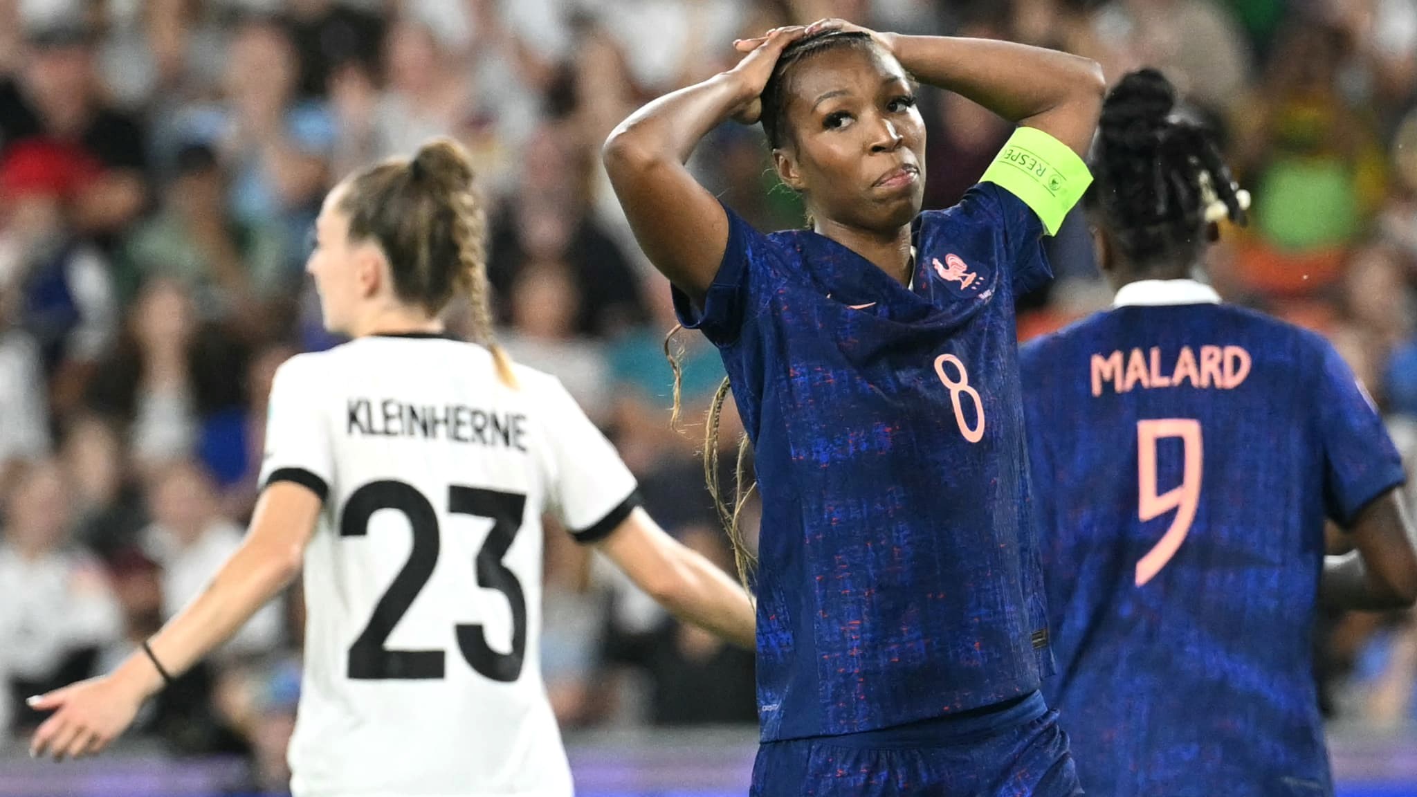 Grace Geyoro et les Bleues ont pêché dans plusieurs domaines clé Grace Geyoro et les Bleues ont pêché dans plusieurs domaines clé