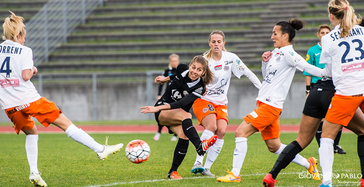 Camille Catala et Juvisy peuvent retrouver la 3e place en cas de victoire (photo Giovani Pablo)