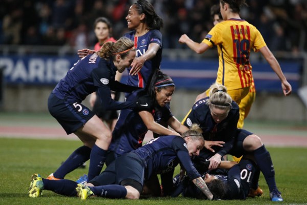 Cristiane a délivré ses partenaires (photo PSG.fr)