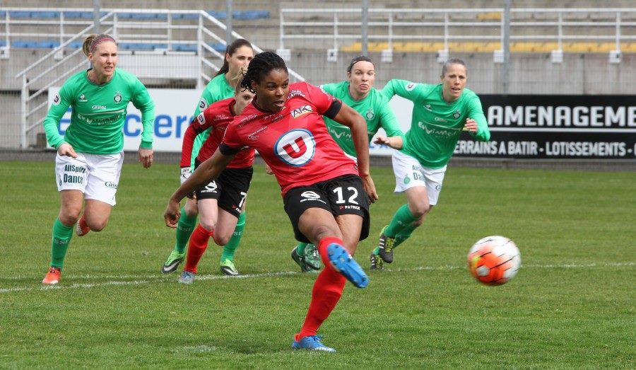 Oparanozie réalise un triplé (photo ASSE féminine)