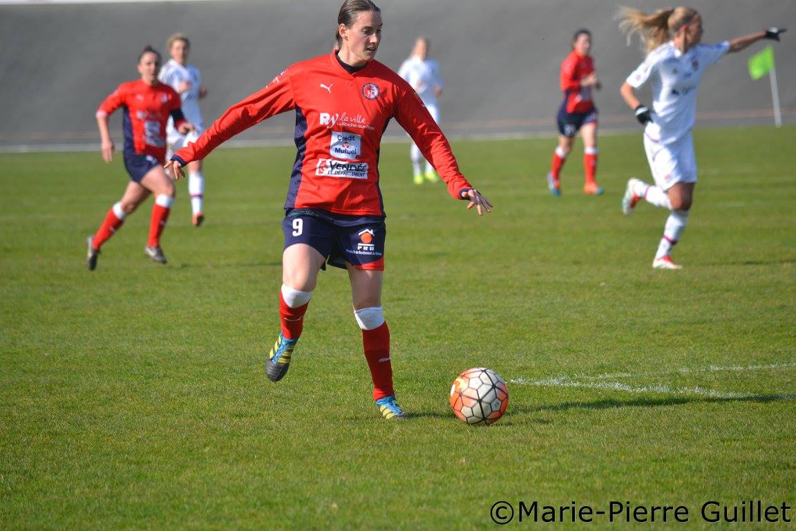 Claire Guillard a signé un doublé (photo archive)