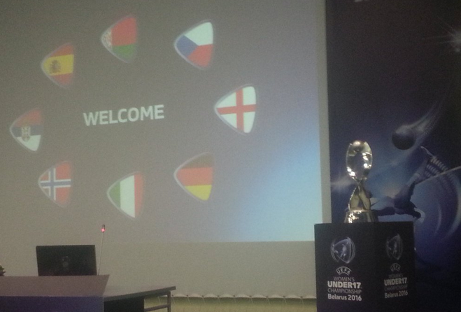 Le Bélarus accueillera la phase finale (photo UEFA) Le Bélarus accueillera la phase finale (photo UEFA)