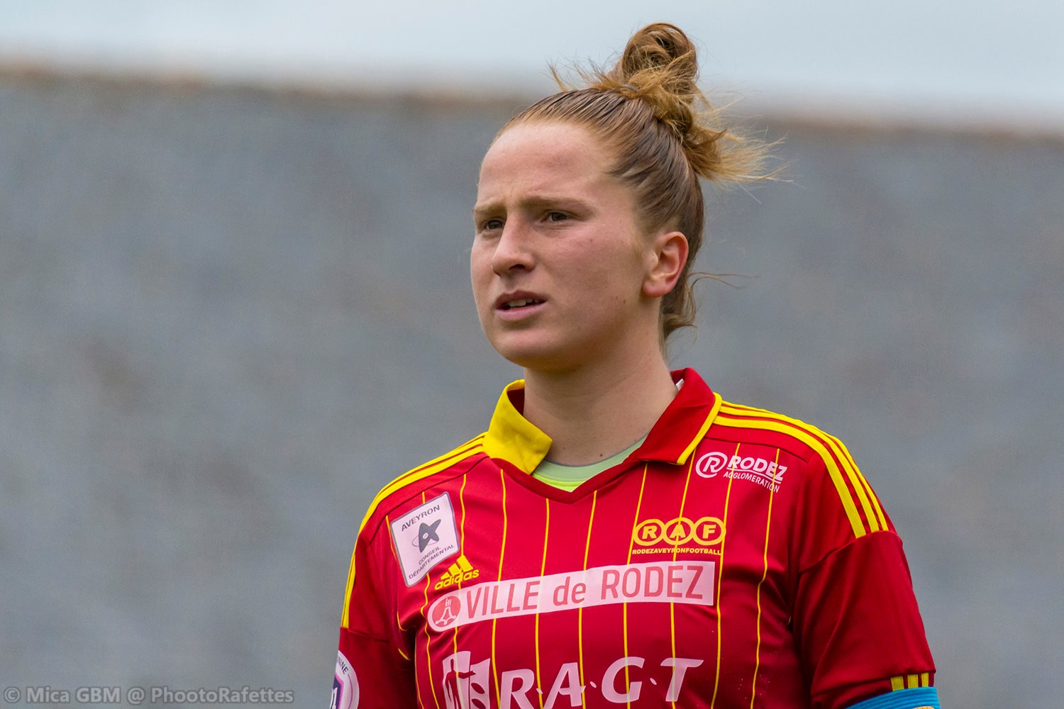 La capitaine ruthénoise, Marine Haupais (photo Mica GBM/Phootorafettes)