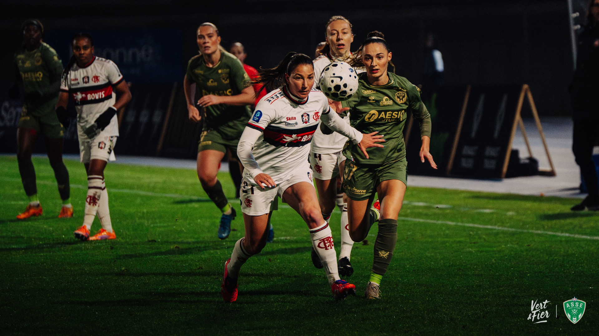 Un point pris par les Vertes sur le terrain de Fleury, 5e