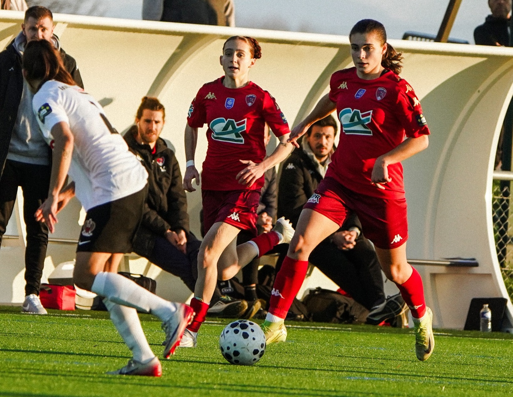 L'affiche entre Clermont et Nice a été remportée par les pensionnaires de Seconde Ligue (photo Clermont Foot)