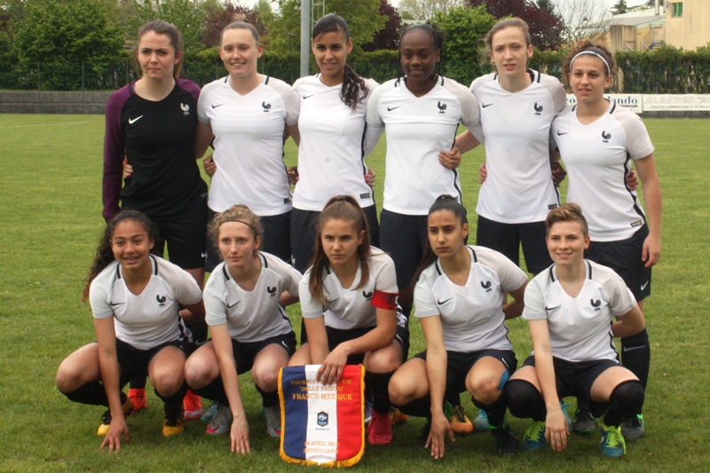 Le onze français (photo Sébastien Duret)