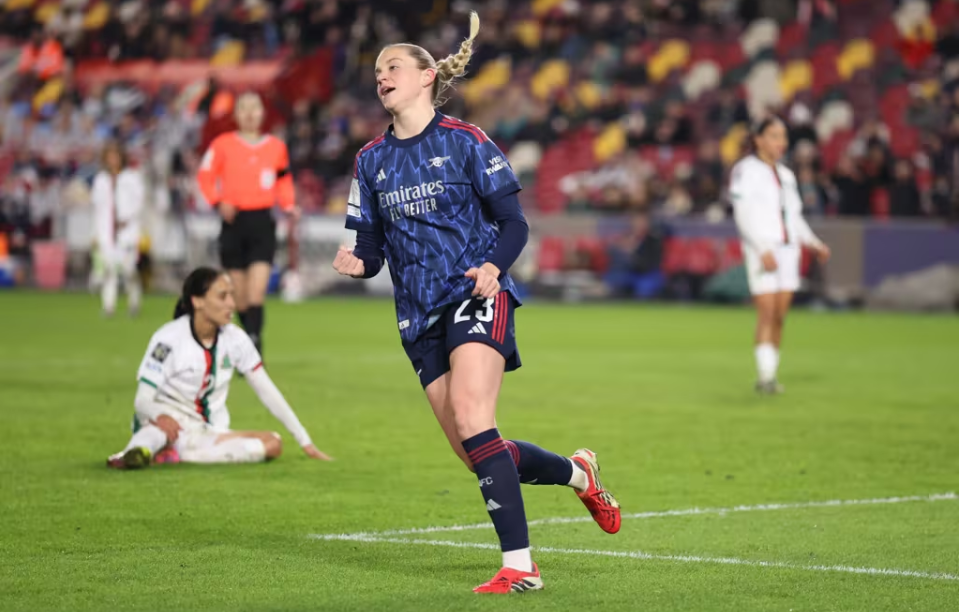 Alessia Russo et Arsenal ont déroulé (photo FIFA.com)
