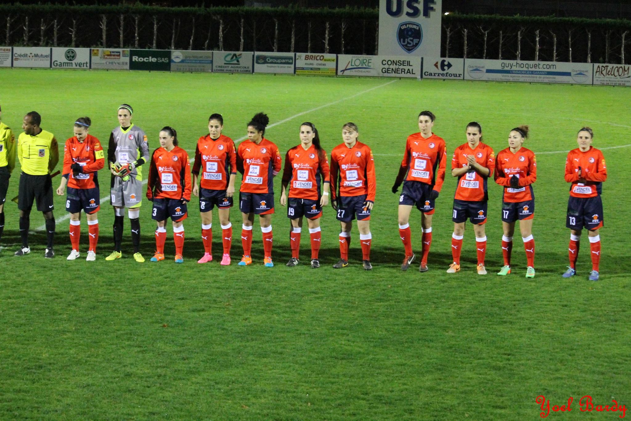 La Roche s'était incliné 3-0 à Saint-Etienne (photo Yoel Bardy)