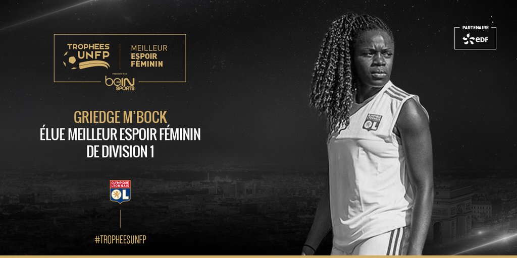 Trophées UNFP - Amel MAJRI, élue meilleure joueuse ; Griedge MBOCK, meilleure espoir