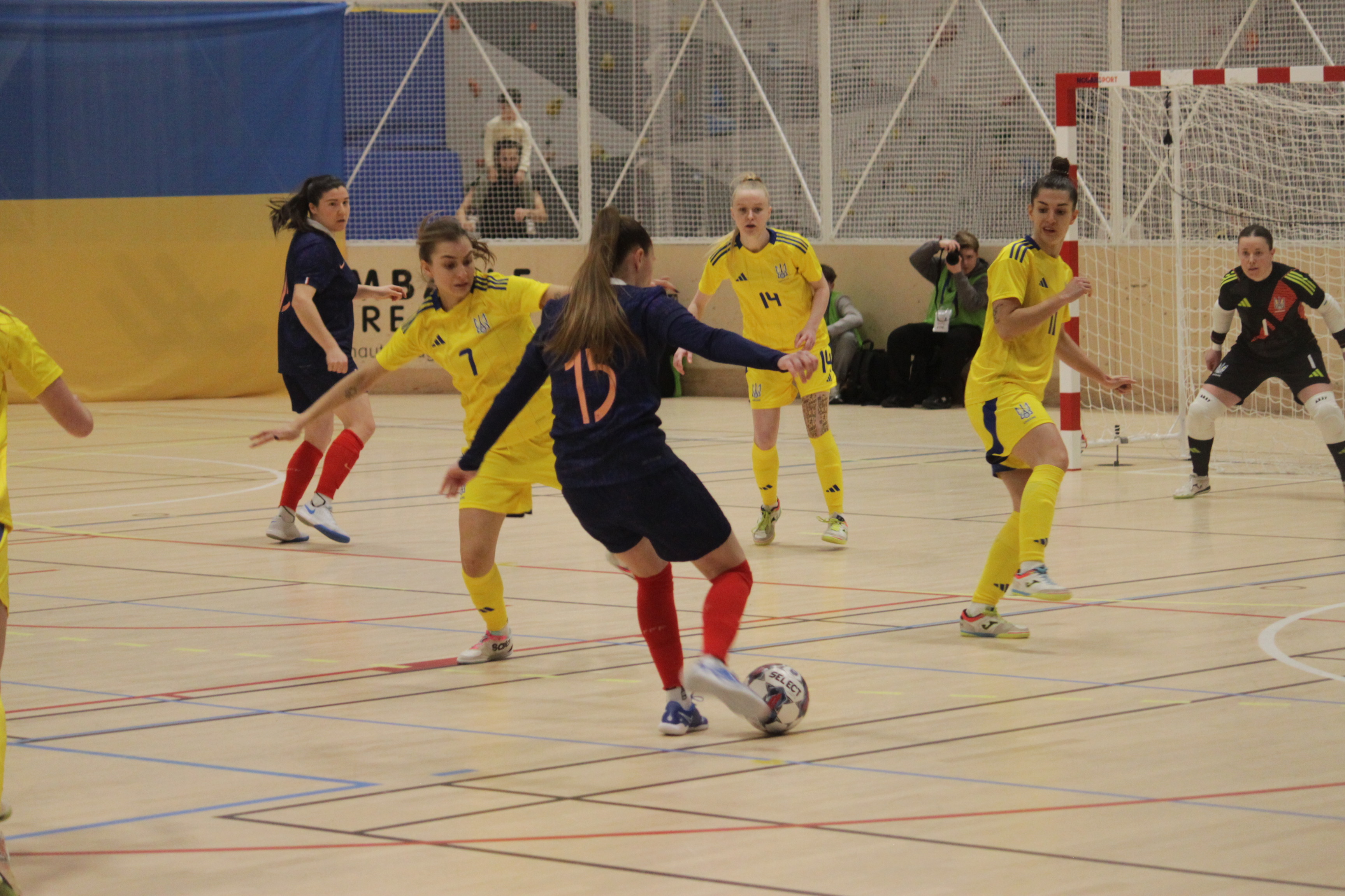 Futsal - La FRANCE s'impose avec maîtrise avec l'UKRAINE