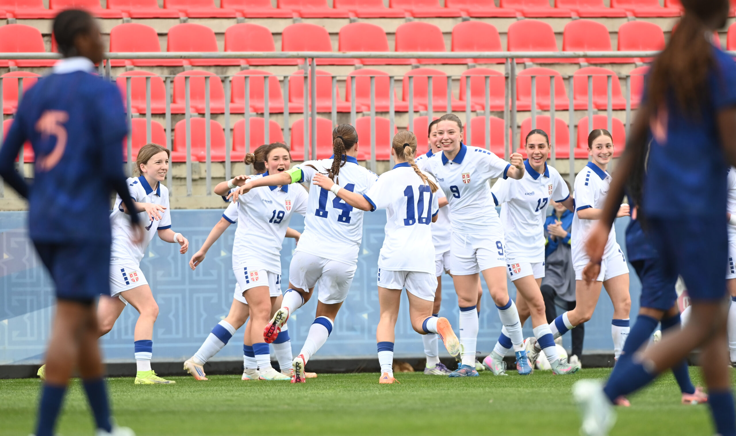 Les Serbes ont refroidi l'élan tricolore (photo FSS)