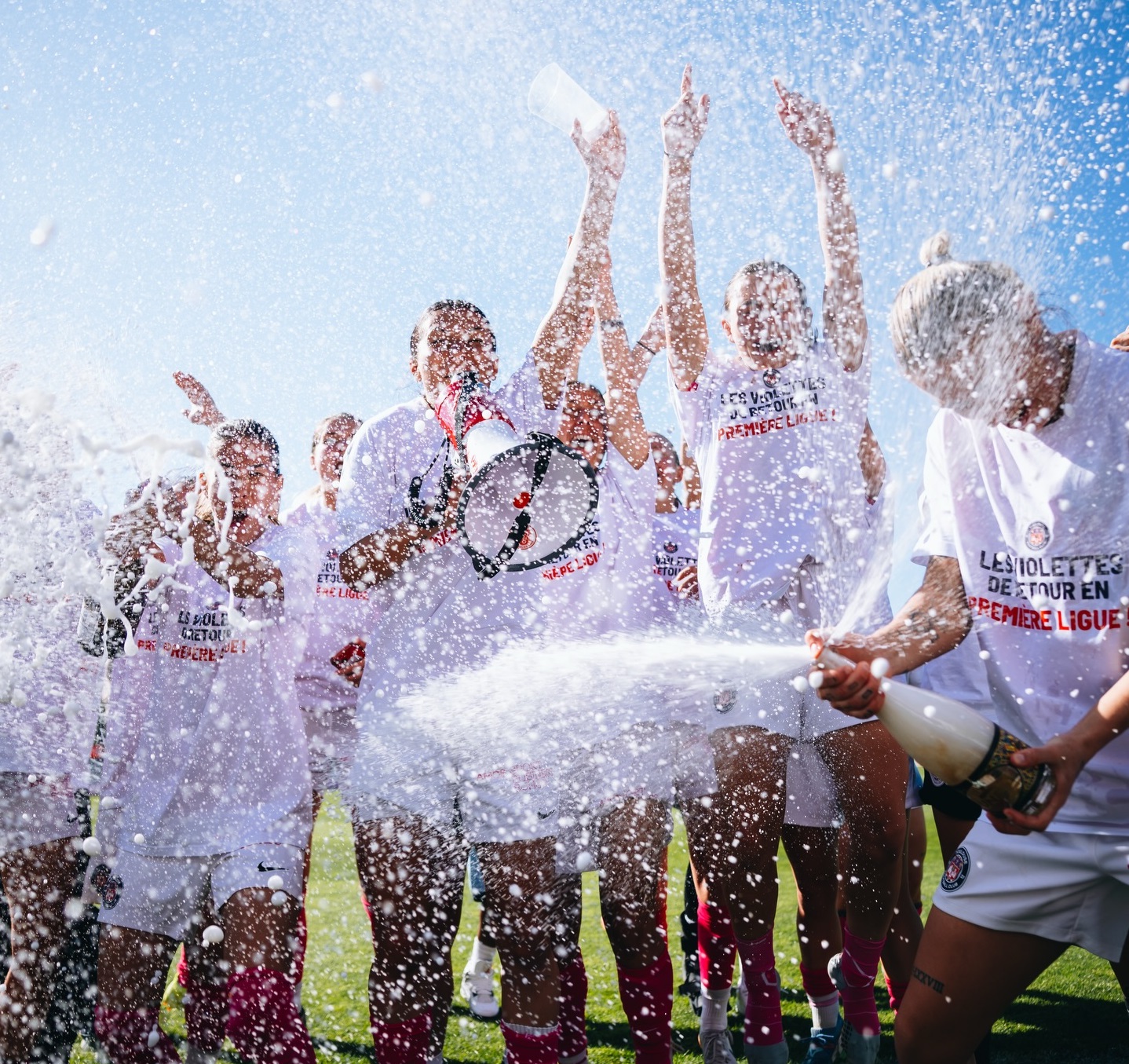 Les Violettes ont fait la fête (photo TFC Féminines)