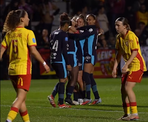 La joie marseillaise après le but du maintien