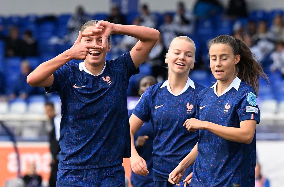 Margot Collin et la France ont refroidi la Finlande (photo UEFA.com)