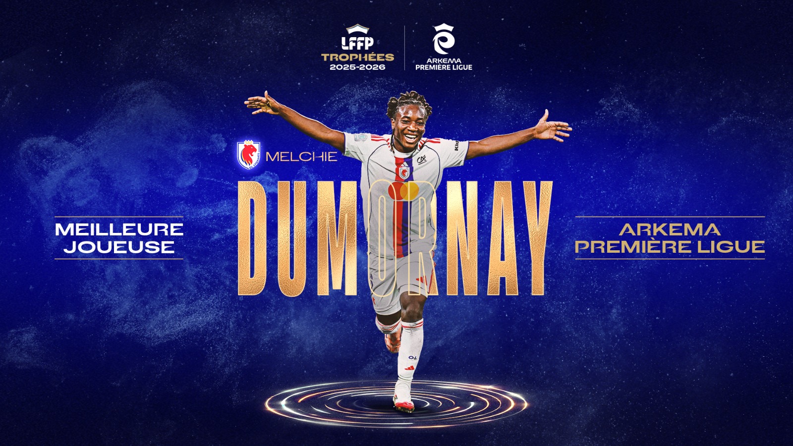 Trophées LFFP - DUMORNAY meilleure joueuse, CHABOT meilleur entraîneur