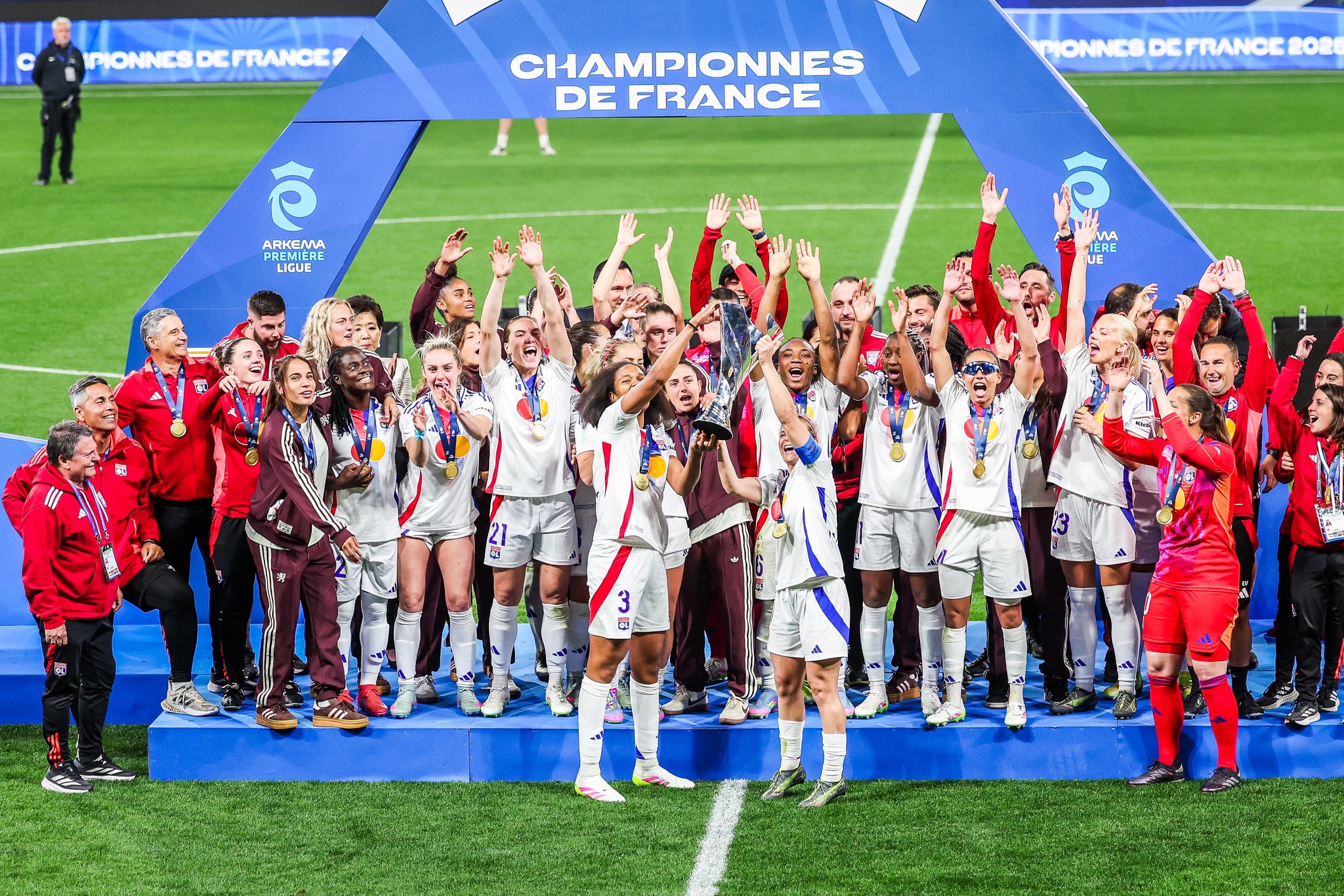 Les Lyonnaises sacrées pour la 19e fois