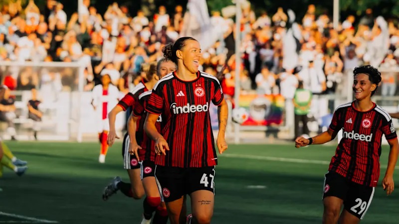 Laura Mühlhaus avait rapidement piégé les Parisiennes (photo Eintracht)