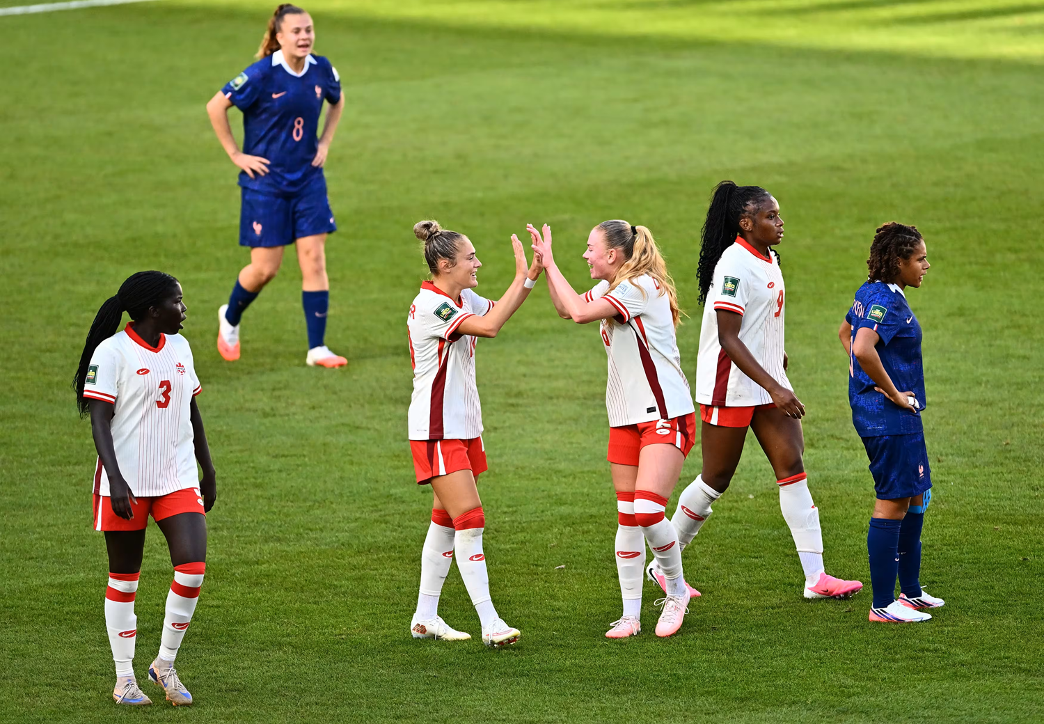 Le Canada a logiquement sorti la France (photo FIFA.com)