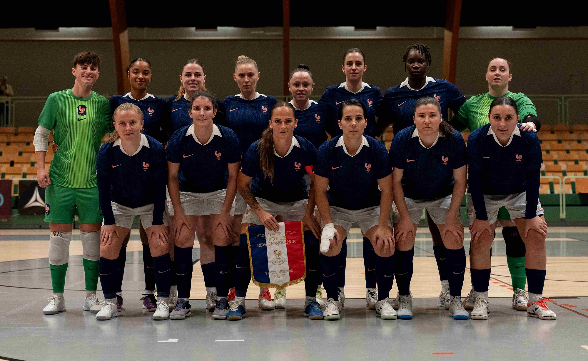 La sélection pour le Tour Elite (photo Charles Léger/FFF)